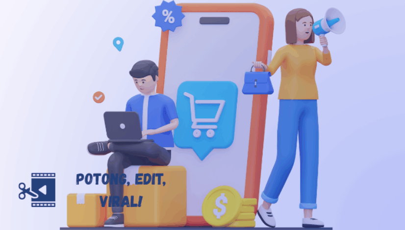 buat iklan produk jadi clip video modern