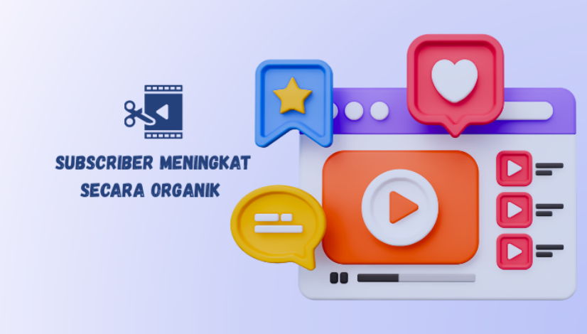 subscriber meningkat secara organik