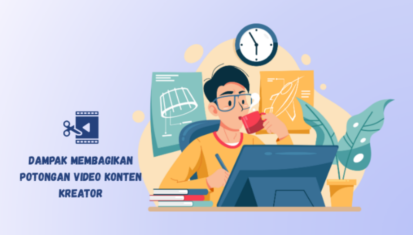 dampak membagikan potongan konten creator