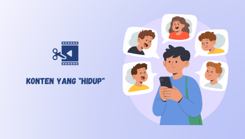 konten terasa hidup