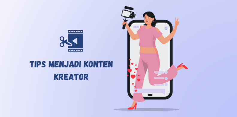 menjadi konten kreator