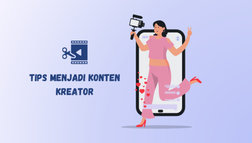 menjadi konten kreator