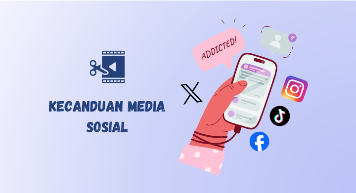 kecanduan media sosial