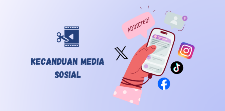 kecanduan media sosial
