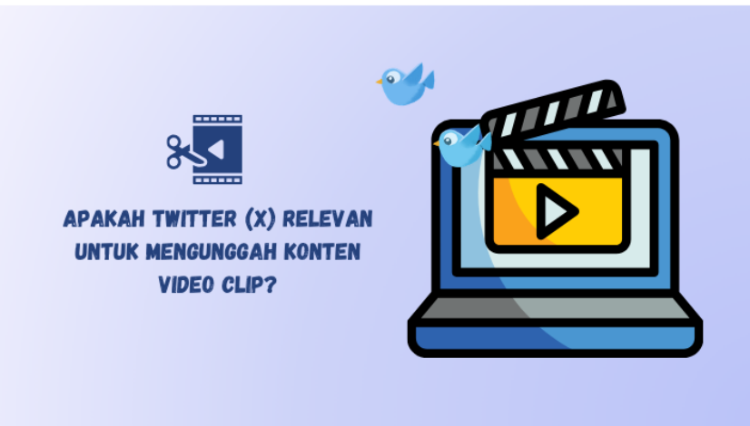 unggah video clip di x